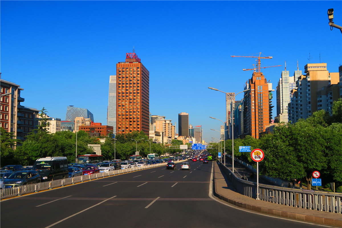 国际大厦（巧克力大厦）远景照片