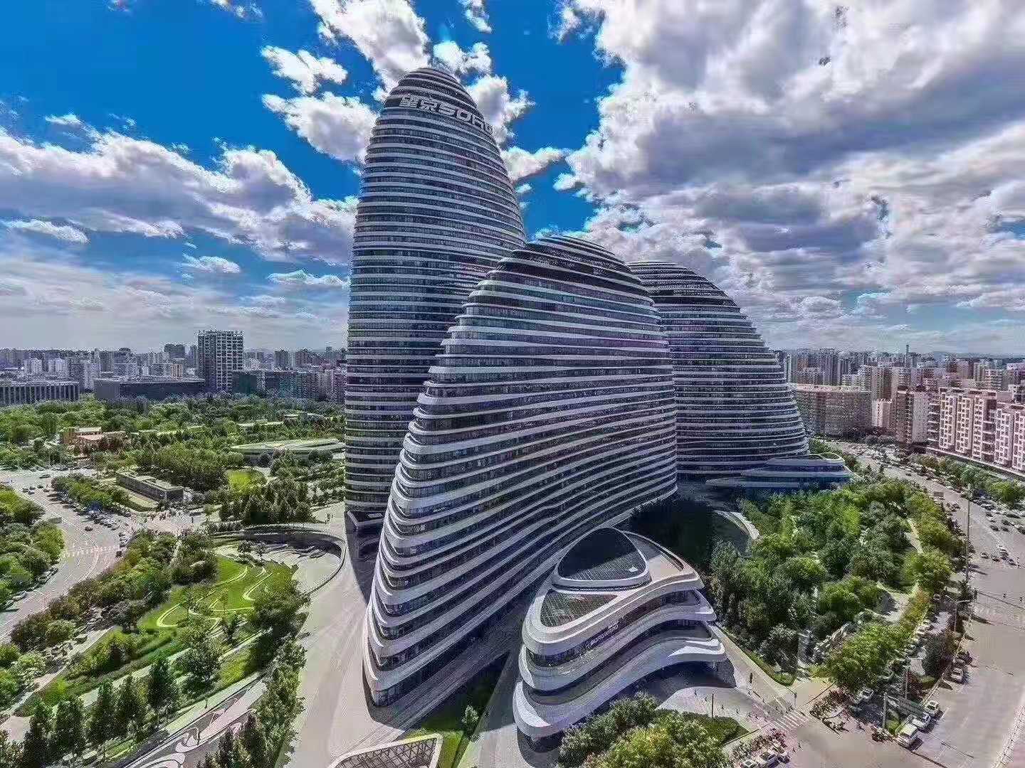望京SOHO外立面