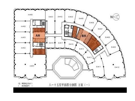 平面图8-15层