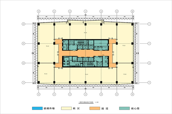 汉威国际广场平面图