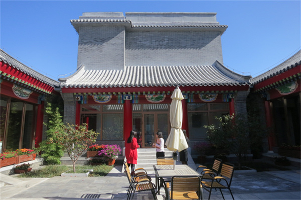 汉威国际广场楼顶四合院
