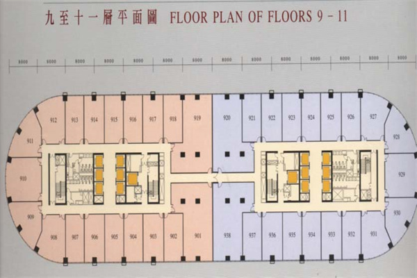 庄胜广场庄胜平面（9-11）