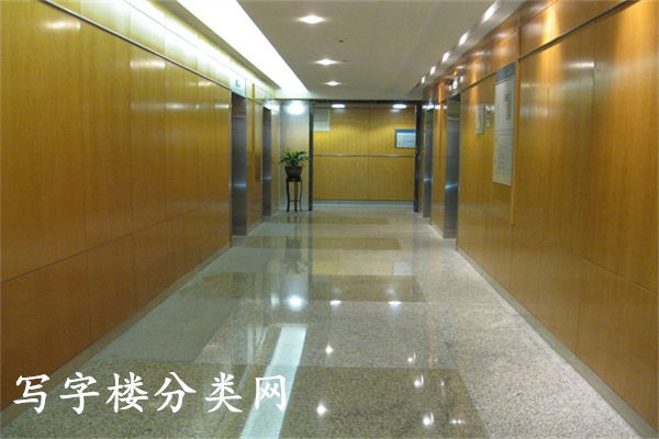 12层电梯间景色