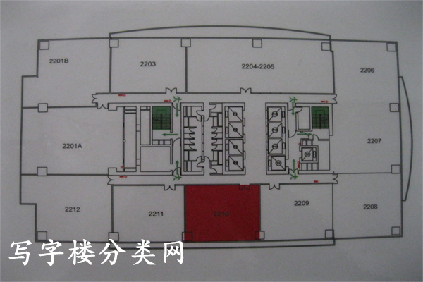 平面图A22层22101