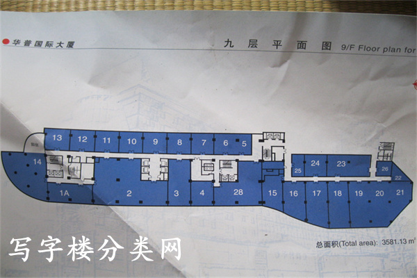 平面图9层