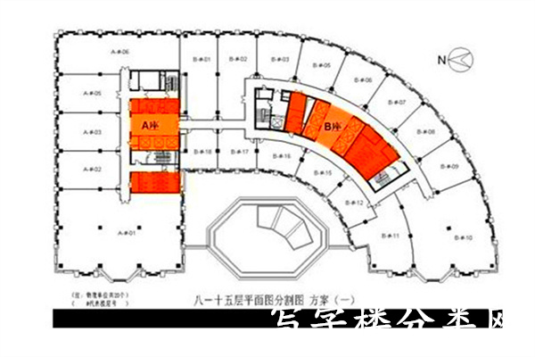 平面图8-15层