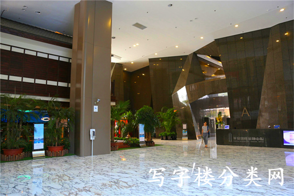 平安国际金融中心写字楼大堂景色 (1)