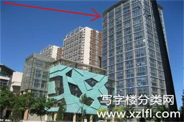 ULO PARK悠乐汇E座外观三个1带箭头