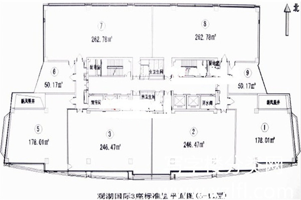 平面图3号楼