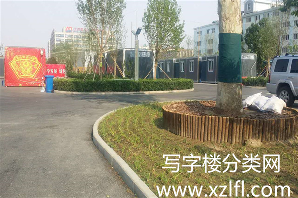 万利中心大厦入口2016年5月拍摄