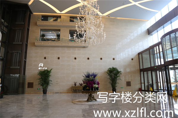 万利中心写字楼大堂景色2018年3月26日拍摄 (12)