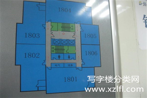 工商联科技大厦平面图