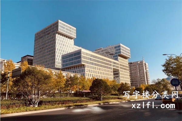 北京国际大厦B座西 侧 临 街 部 分 二 层 平 面 图