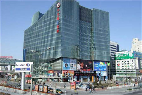 中关村E世界财富中心外观实景