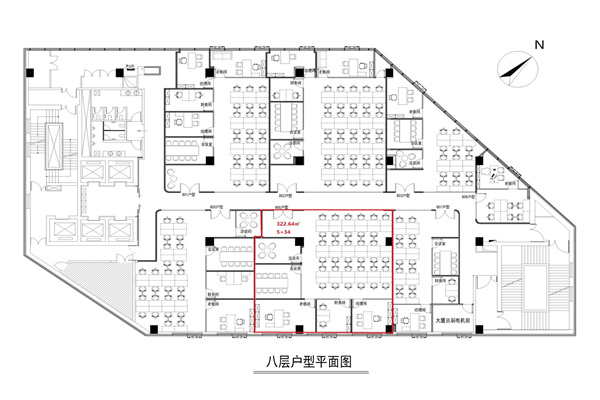 凯德MALL•望京8层平面图