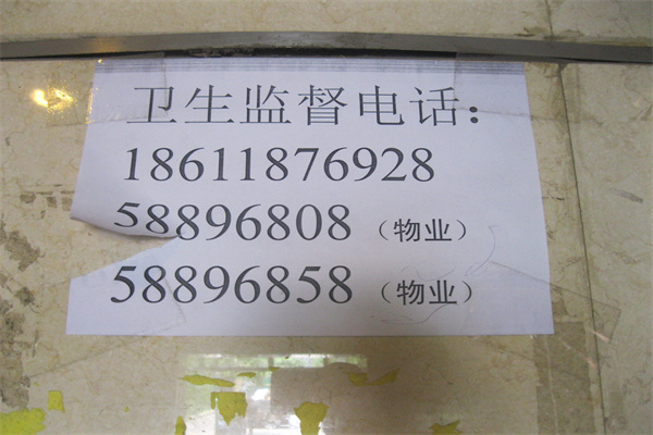 长银大厦(长安西点)卫生监督物业电话