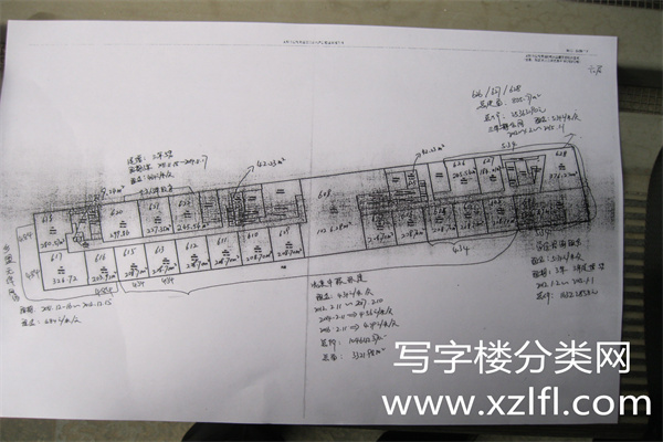 中坤广场——中坤国际广场E座6-10层平面图6层