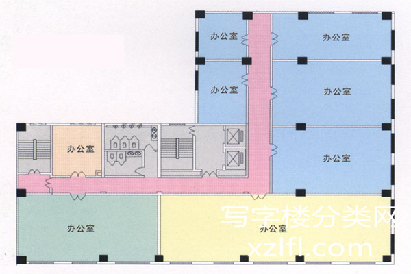 坤讯大厦平面图