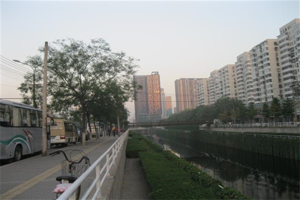 机械大厦周边河流