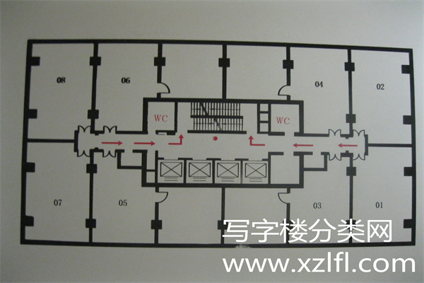 中关村，保福寺桥附近的世纪科贸大厦