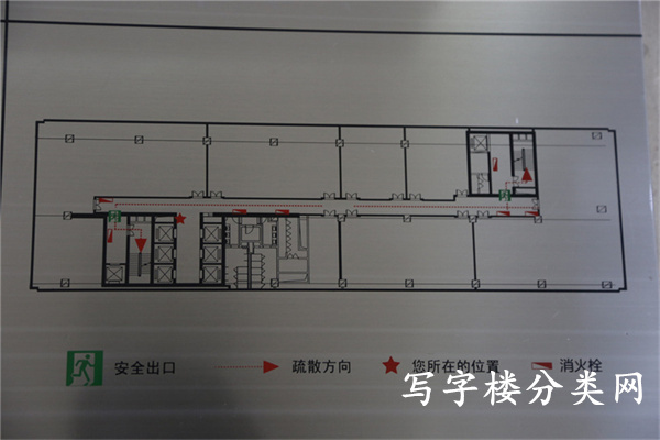 世茂工三（海隆石油大厦）标准层平面图