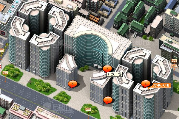 北京东方广场写字楼出租 甲方直租