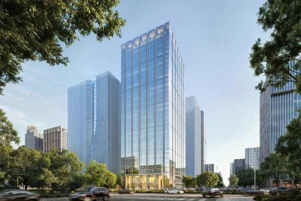 Z9地块大家人寿大厦的建筑效果图
