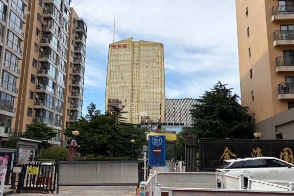 金长安大厦c座8层到13层平面图